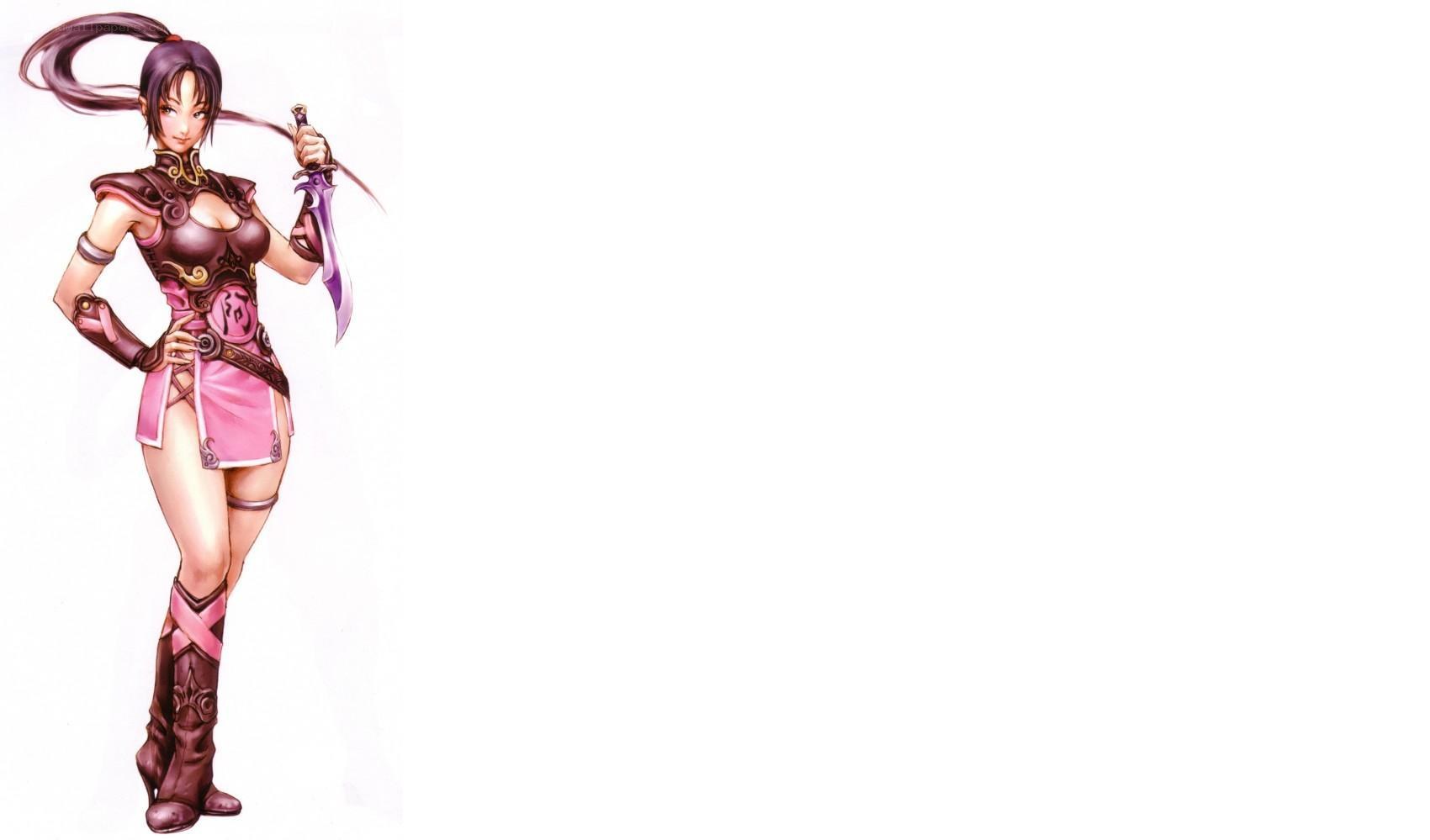 female warrior with sword