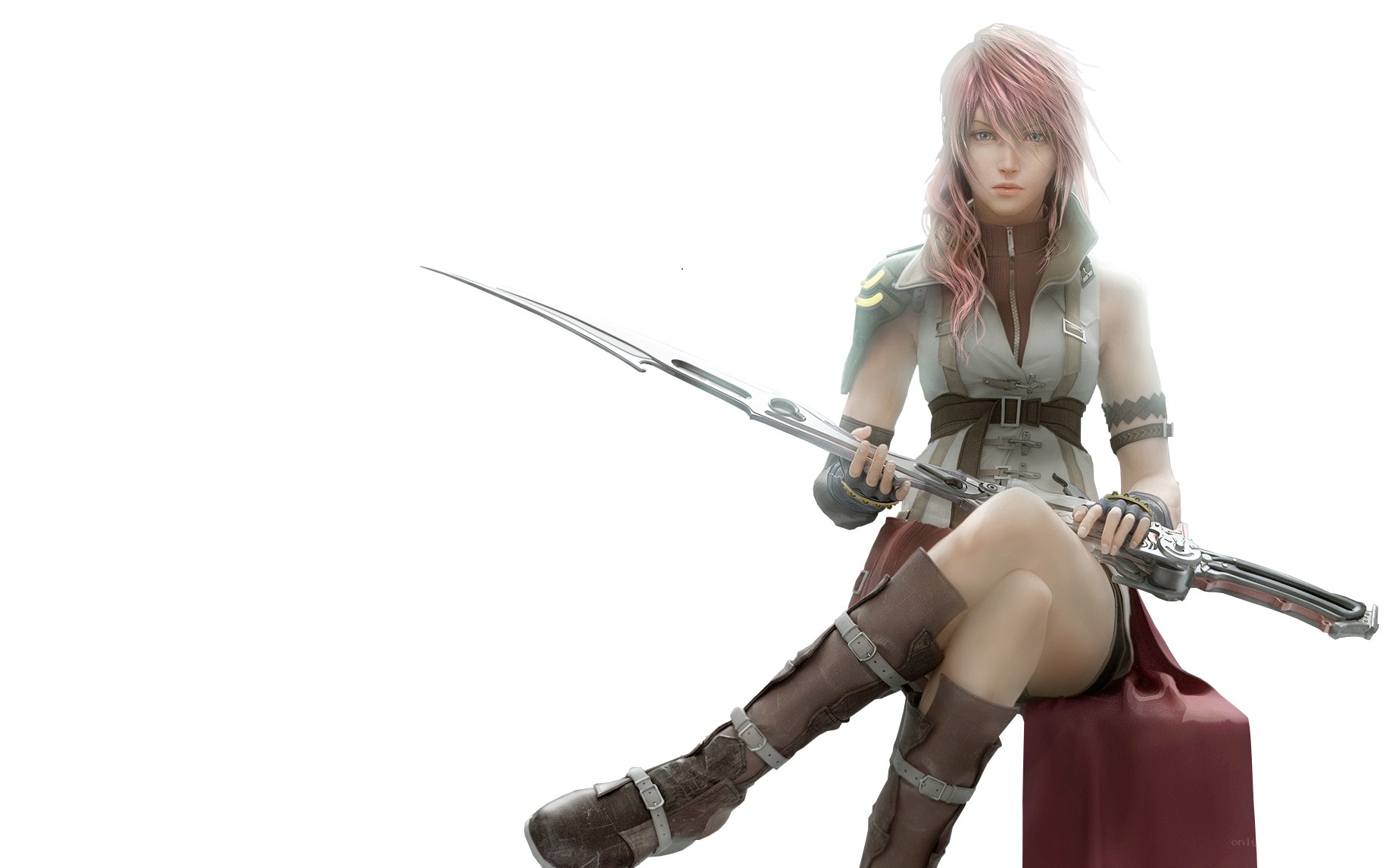 female warrior with sword