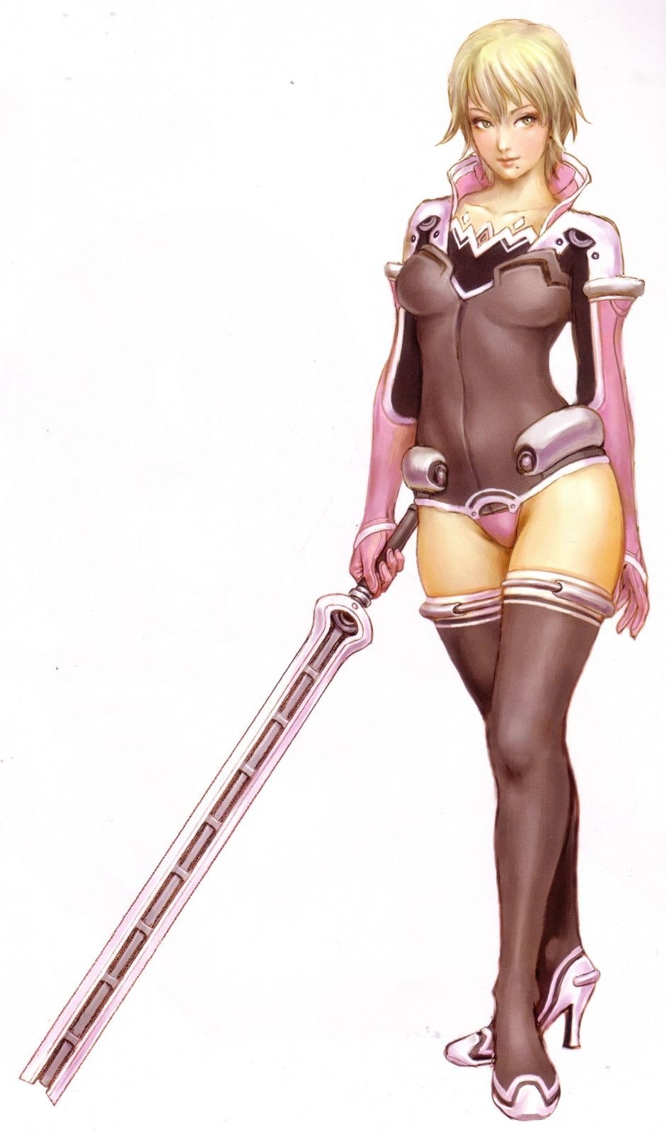 female warrior with sword