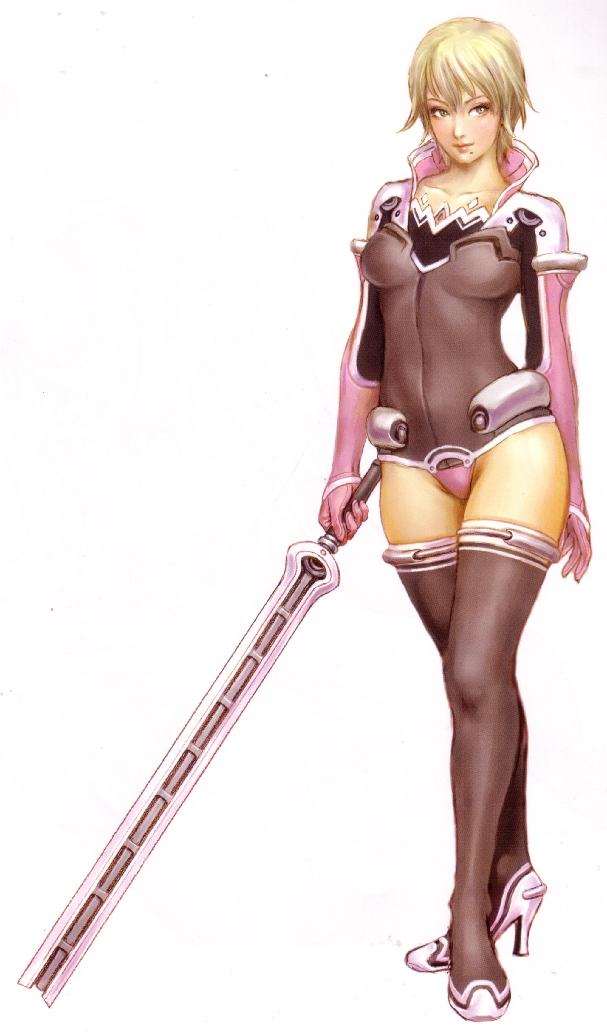female warrior with sword