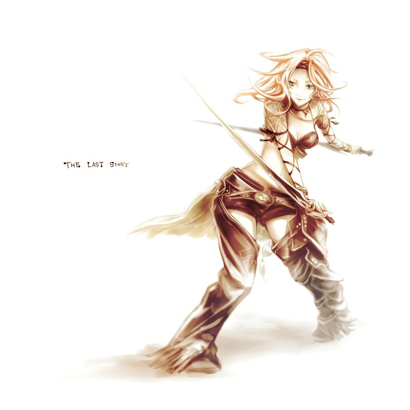 female warrior with sword