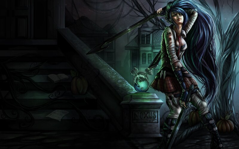 female warrior with sword