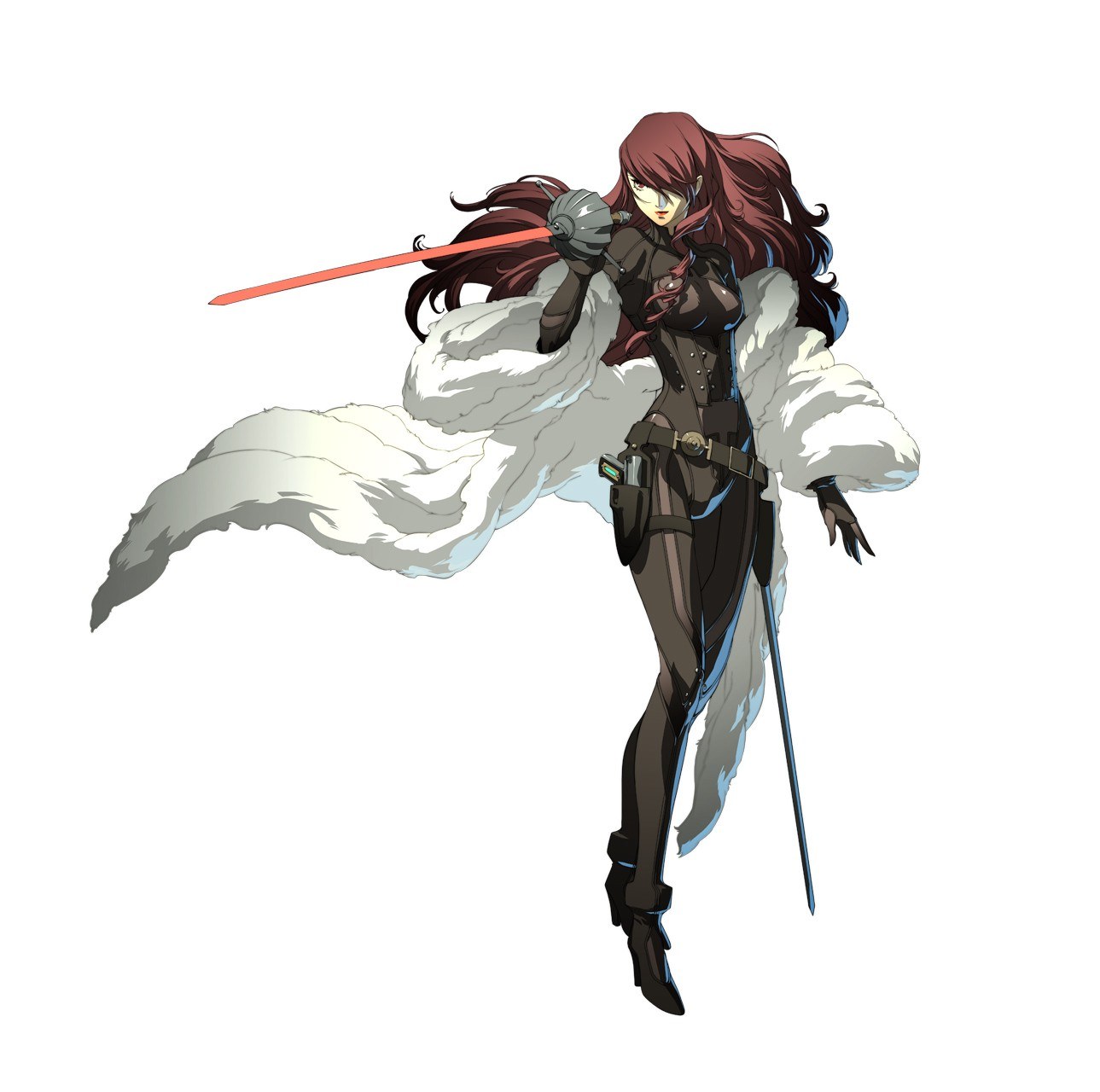 female warrior with sword