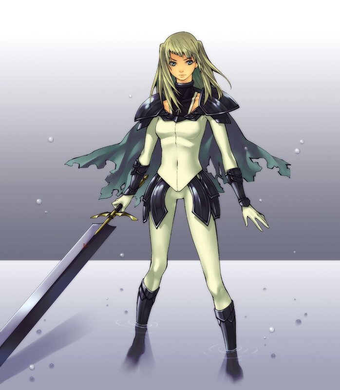 female warrior with sword