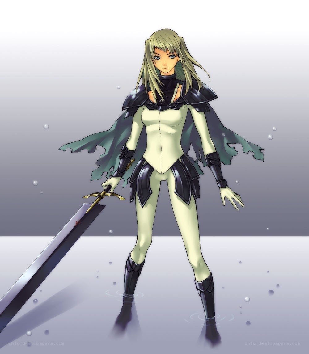 female warrior with sword