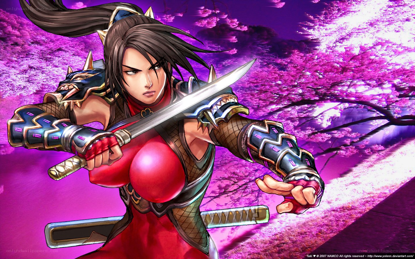 female warrior with sword