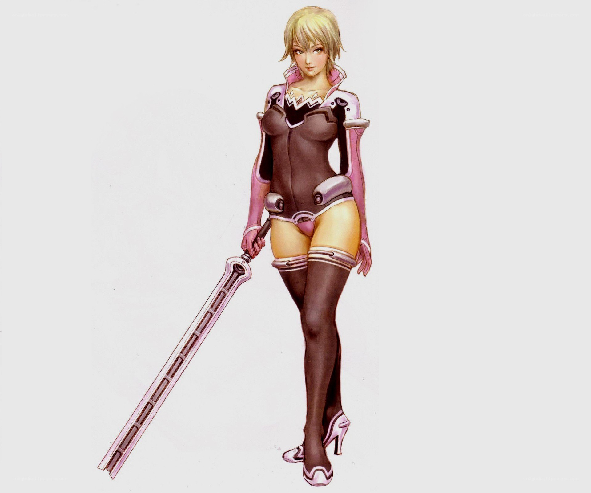 female warrior with sword