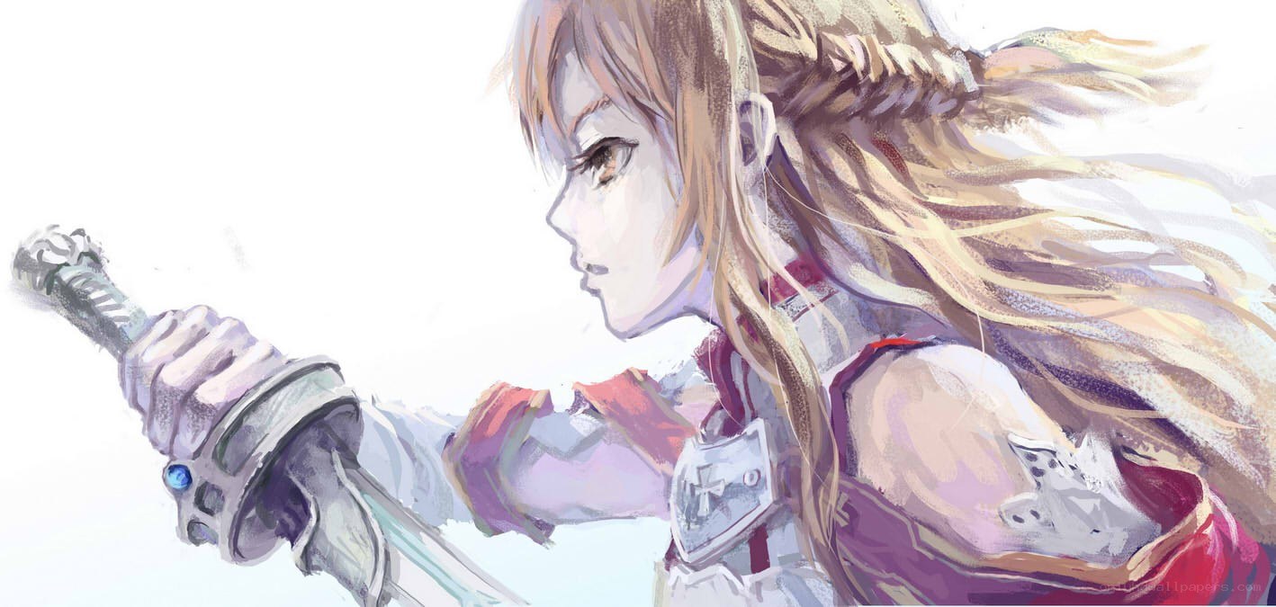 female warrior with sword