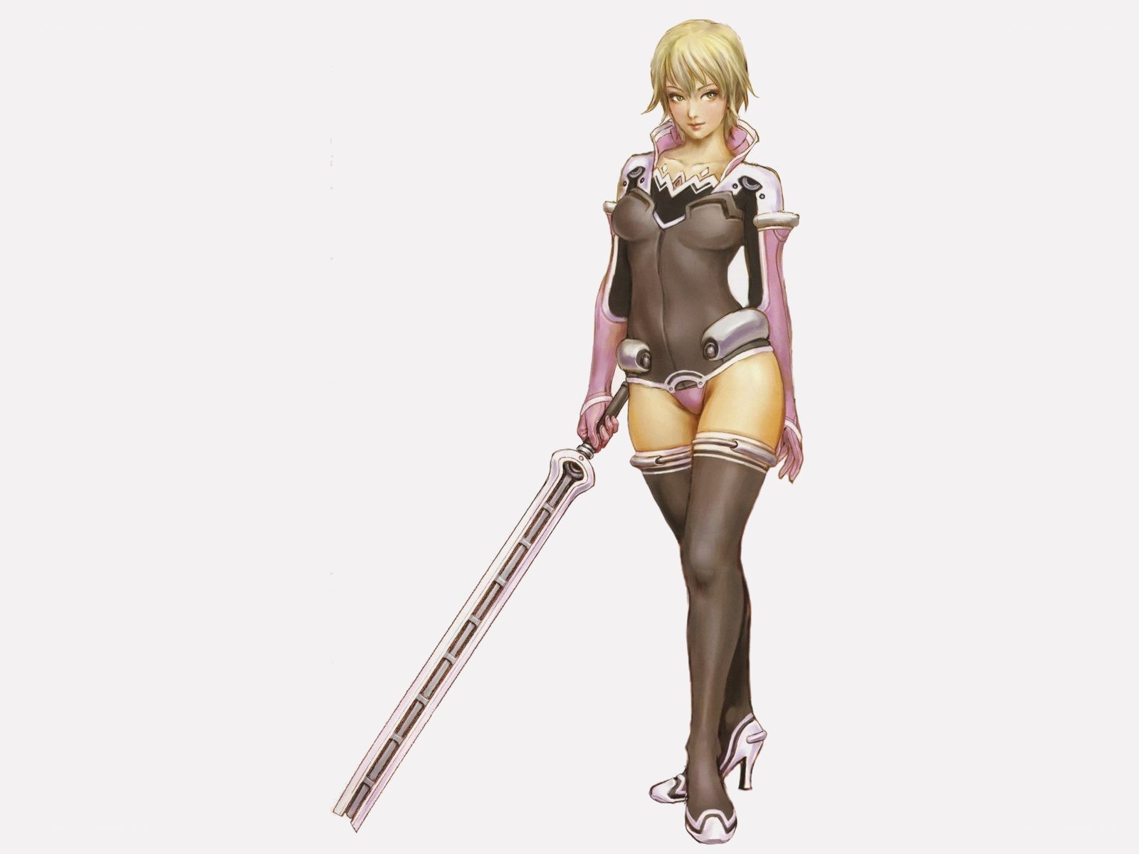 female warrior with sword