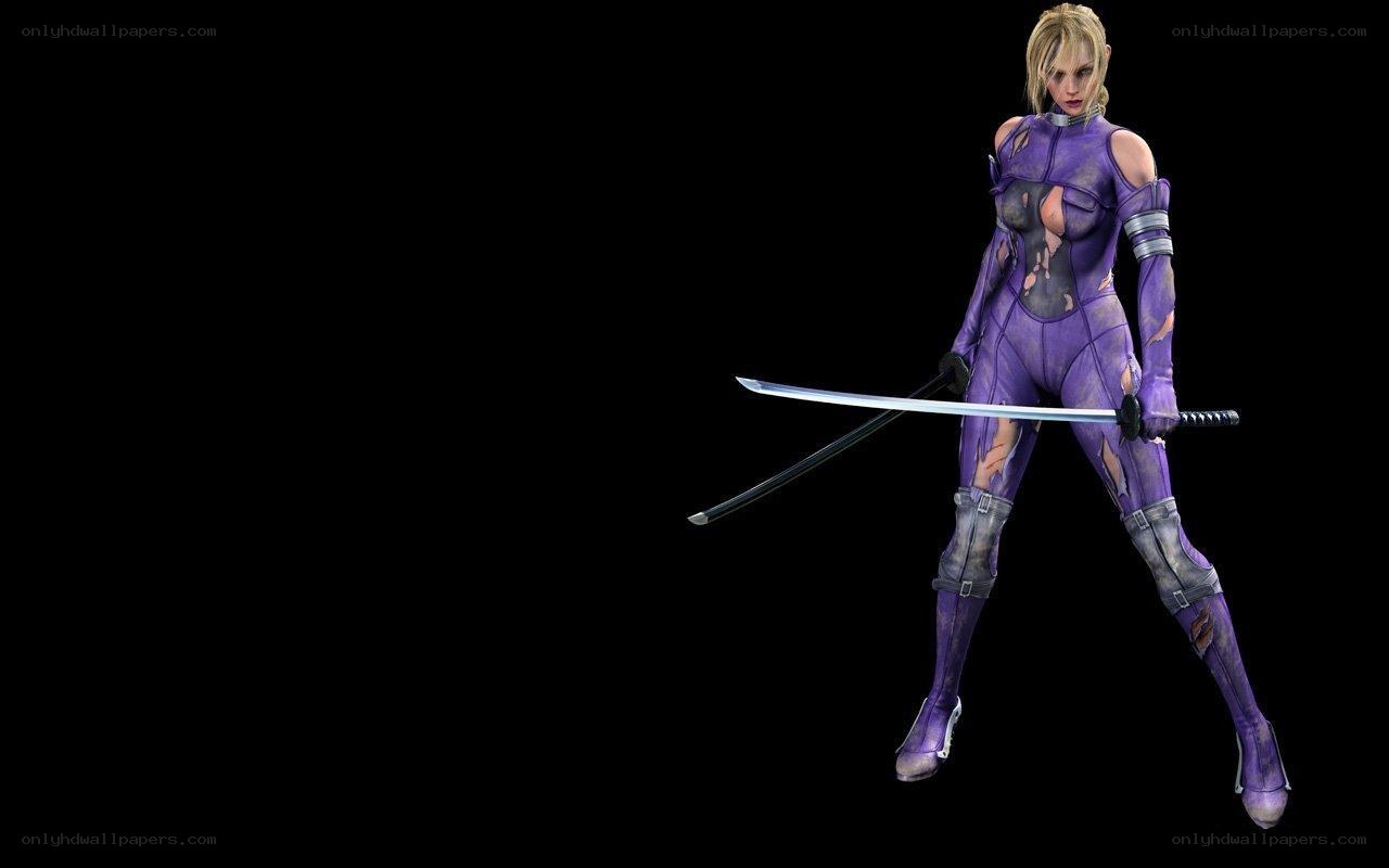 female warrior with sword