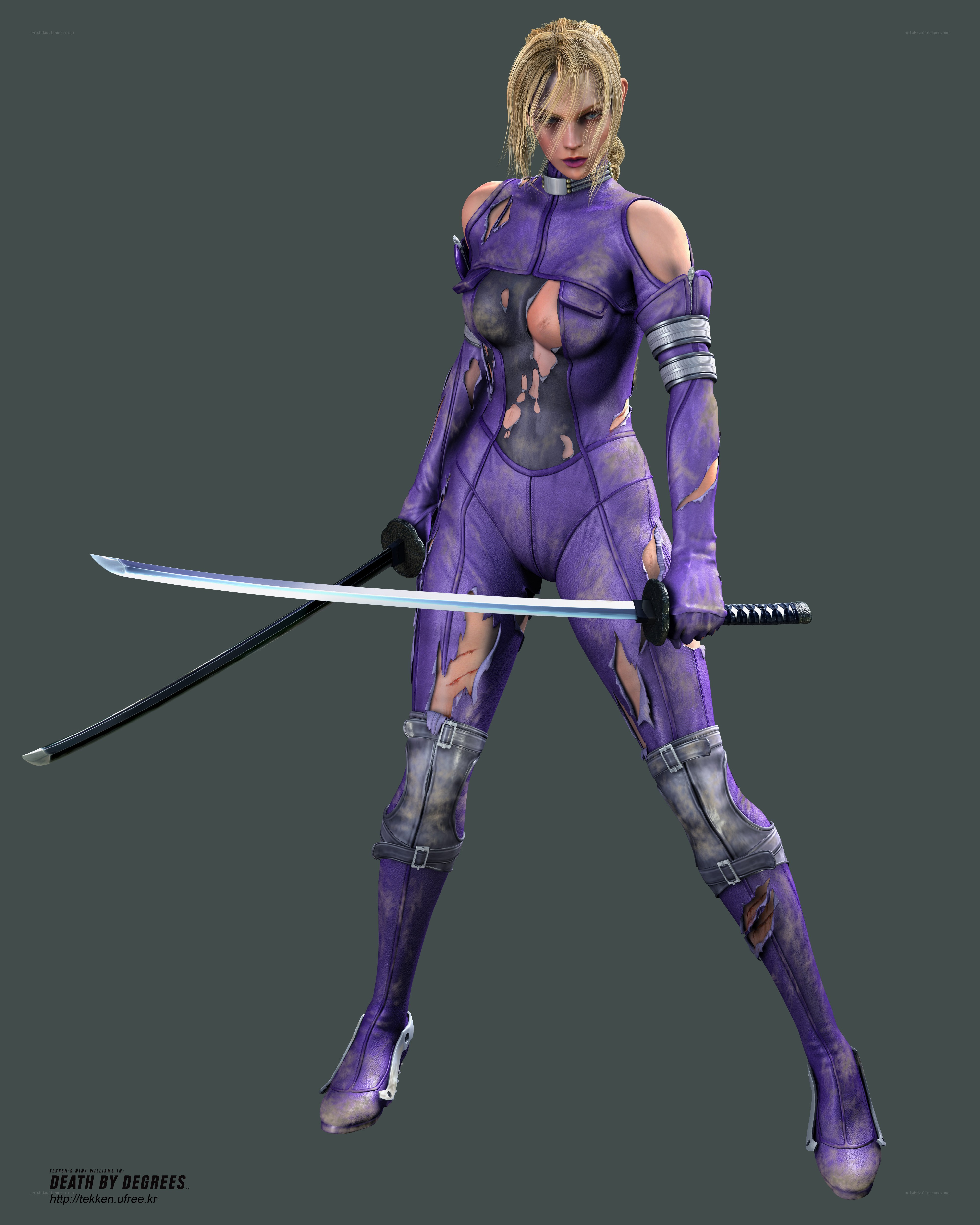 female warrior with sword
