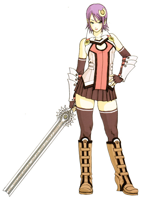 female warrior with sword