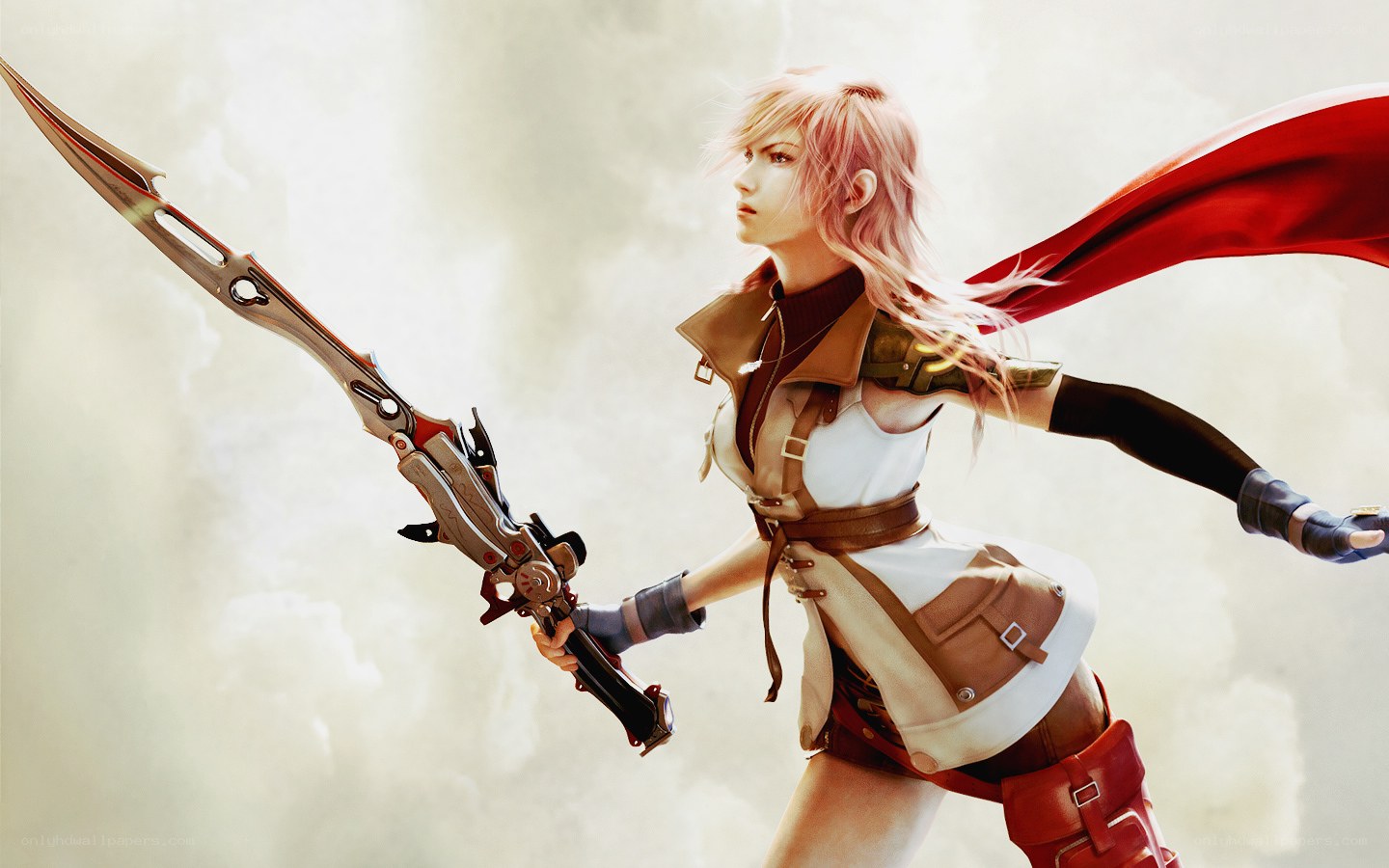 female warrior with sword