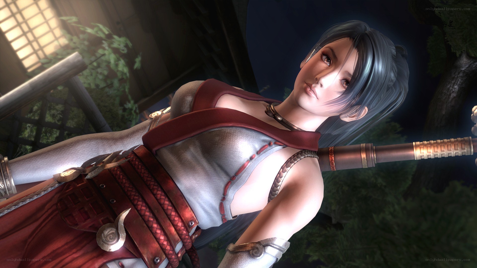 female warrior with sword