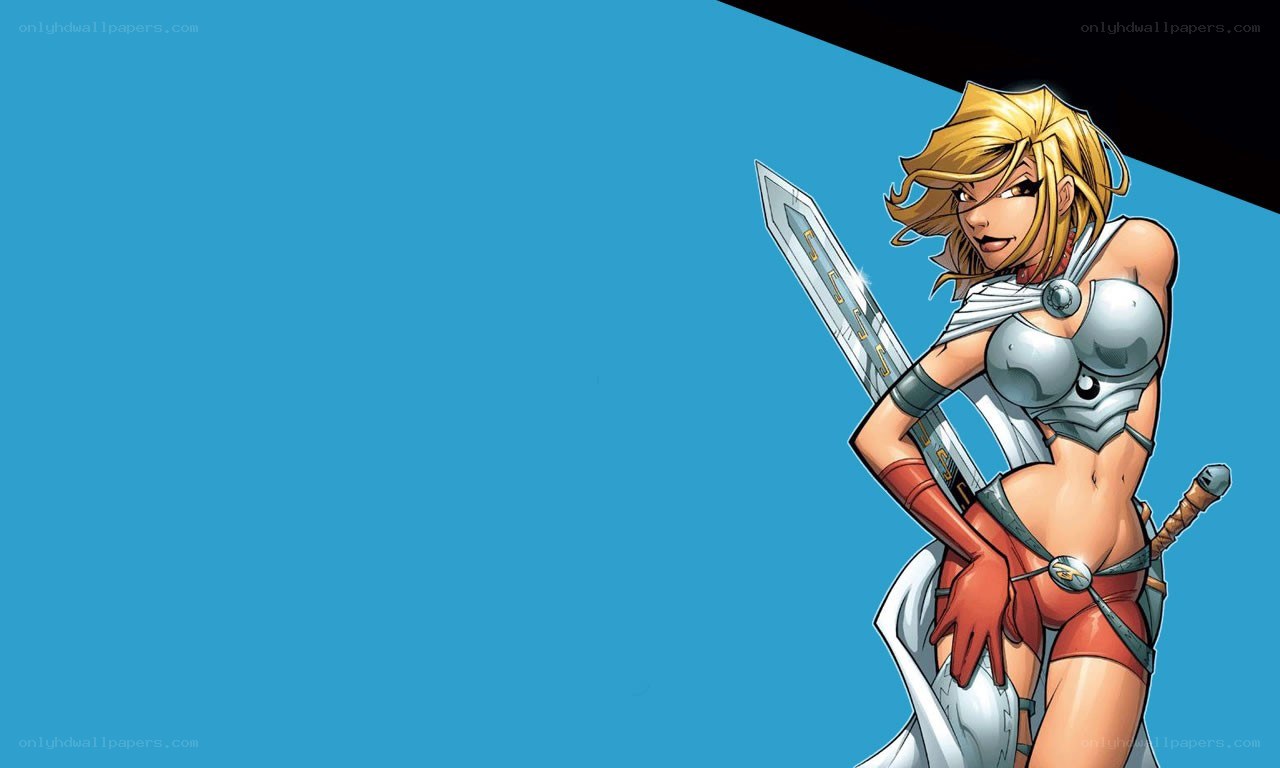 female warrior with sword