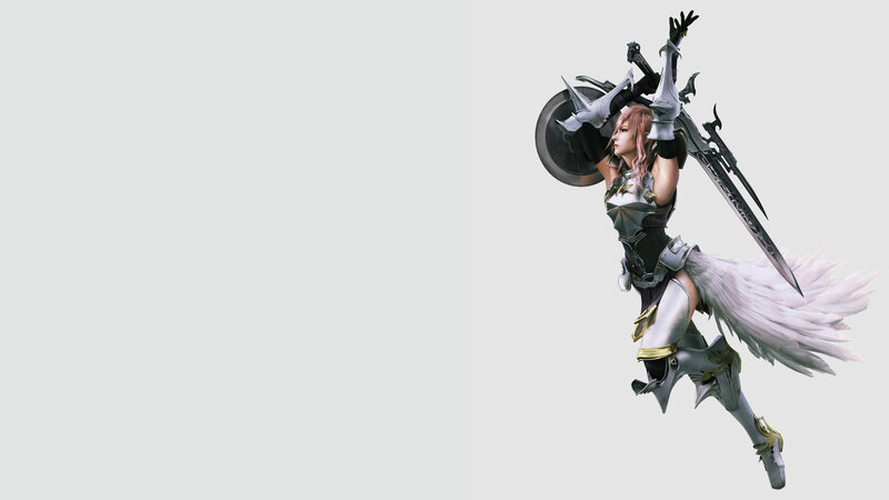 female warrior with sword and shield