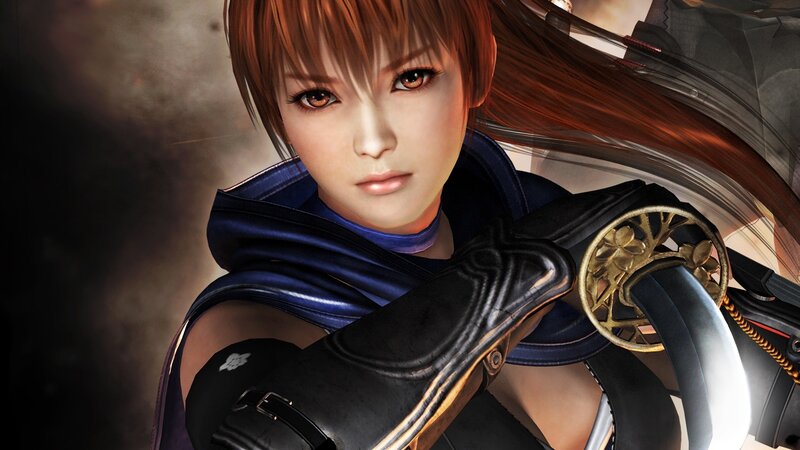 Female Warrior with Sword — Blue, Dramatic, 3d Render, Blue Cloak