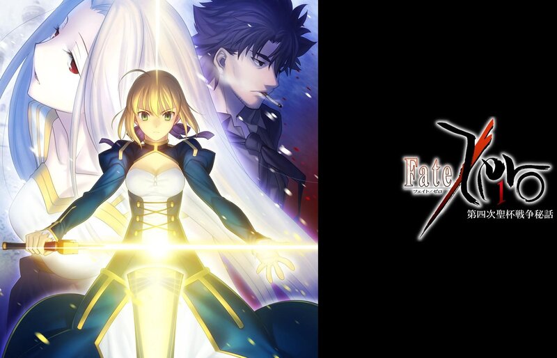 Female Warrior with Sword — Blue, Dramatic, Anime, Male Character, White-haired Figure, Yellow
