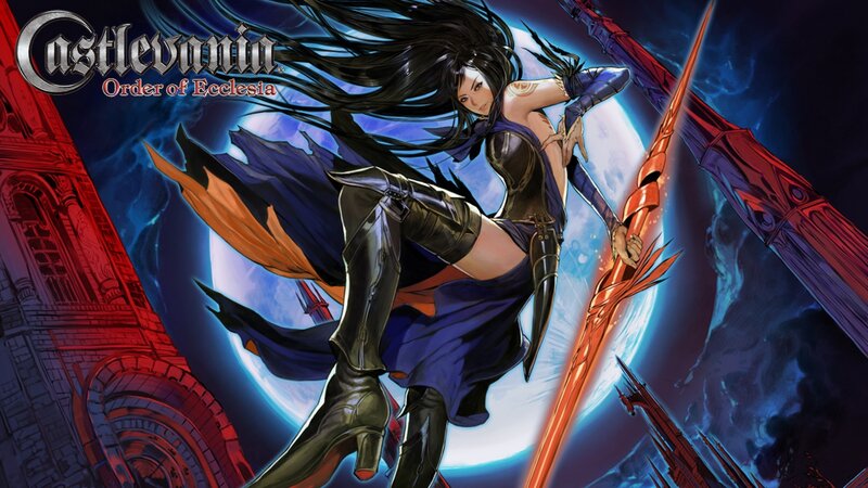 Female Warrior with Sword — Blue, Dramatic
