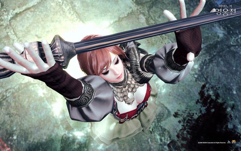 Female Warrior with Sword — Gray, Dramatic, 3d Render, Armor, Stone