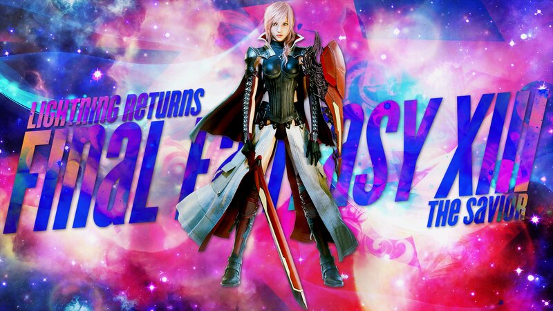 Female Warrior with Sword — Purple, Dramatic, Digital Art, Armor, Cosmic Background