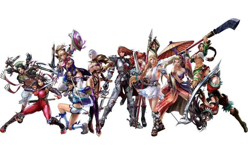 female warriors group portrait