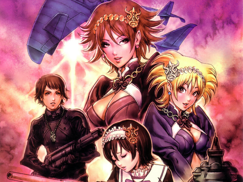 female warriors in battle