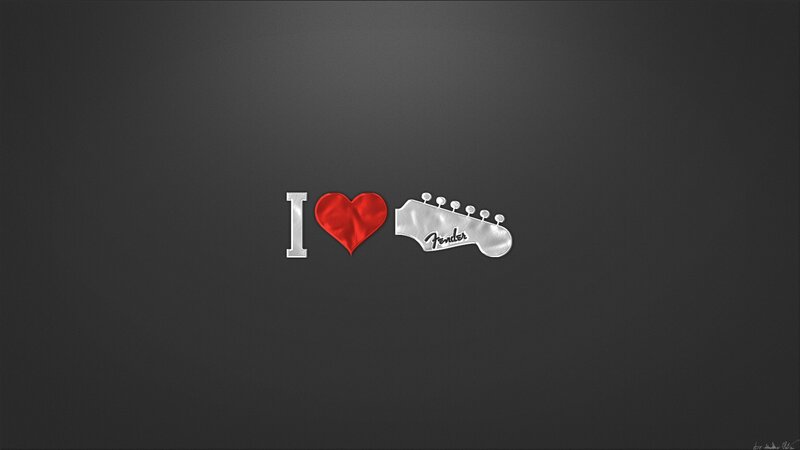 Fender Guitar Headstock — Black