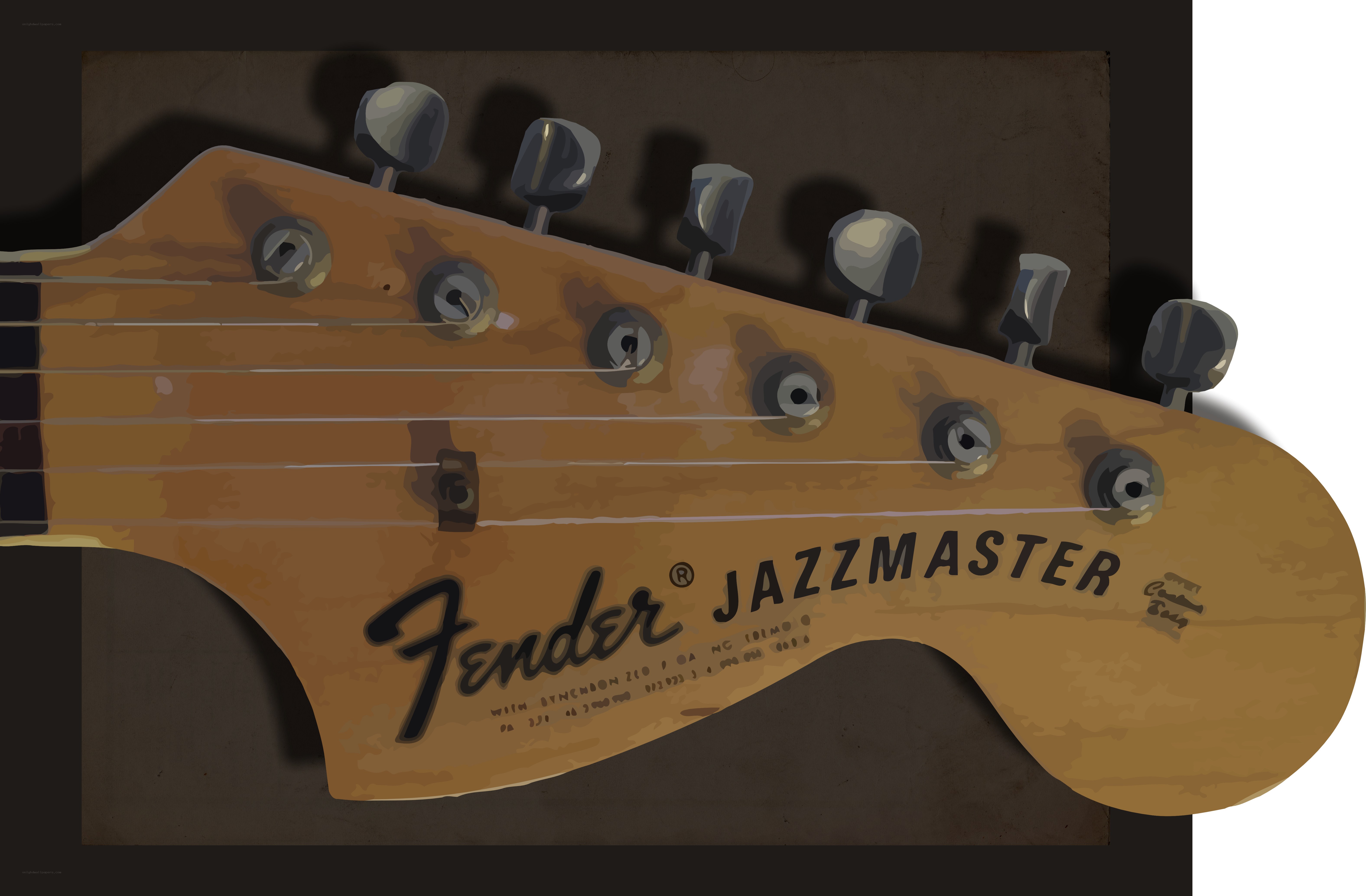 Fender Jazzmaster headstock
