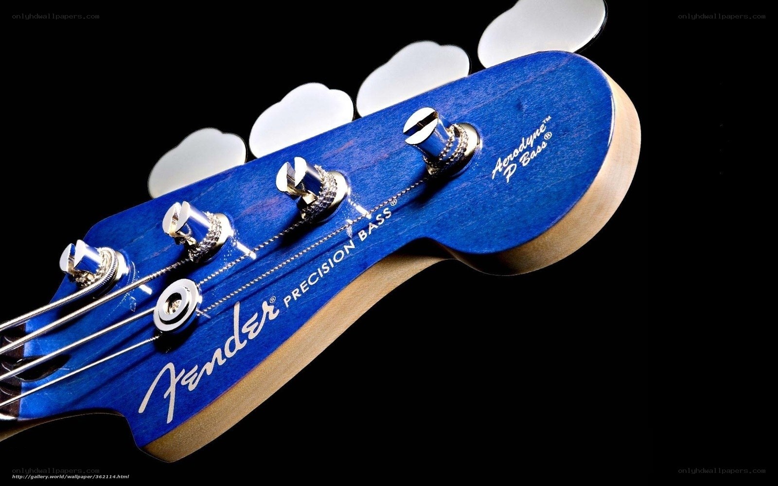 Fender Precision Bass headstock