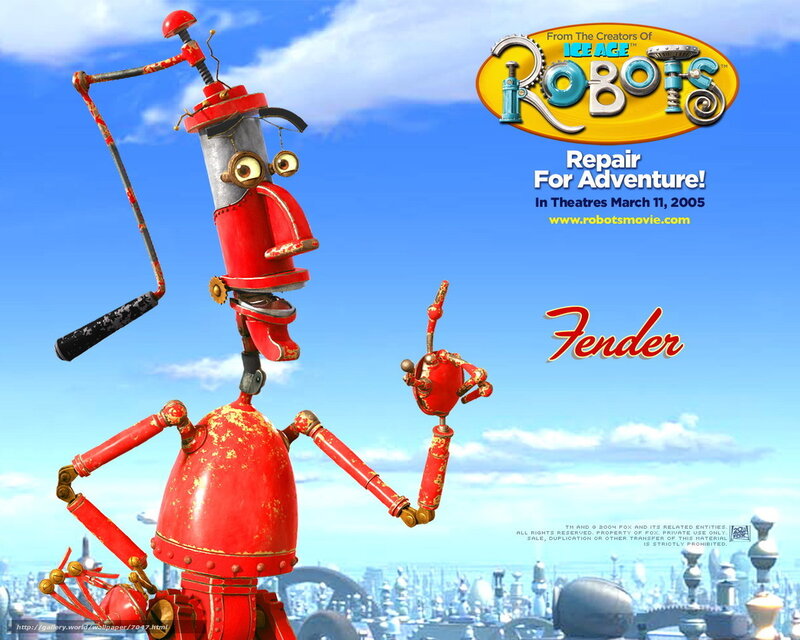 Fender robot character