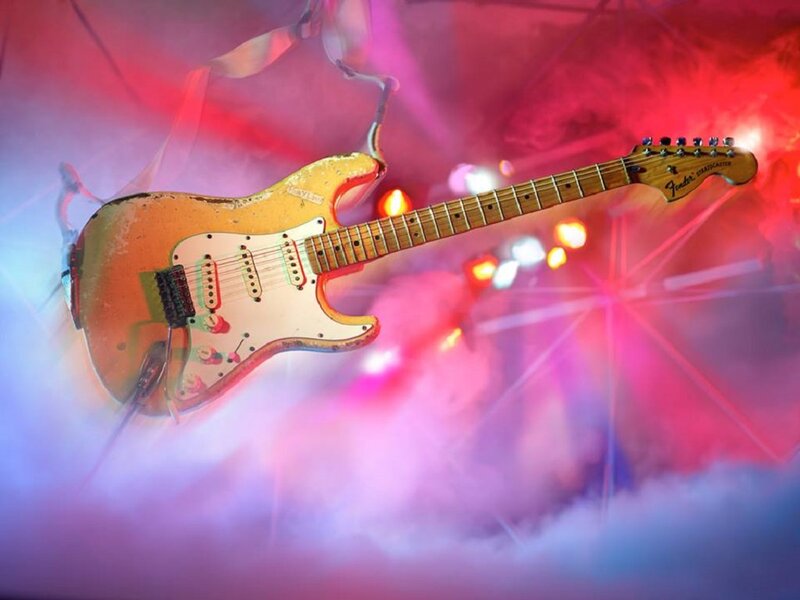 Fender Stratocaster Guitar — Red