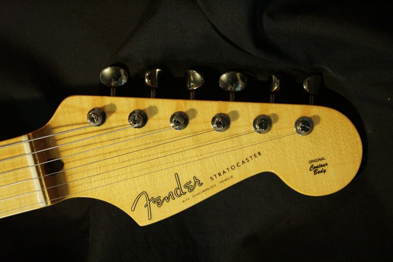 Fender Stratocaster Headstock — Brown, Neutral