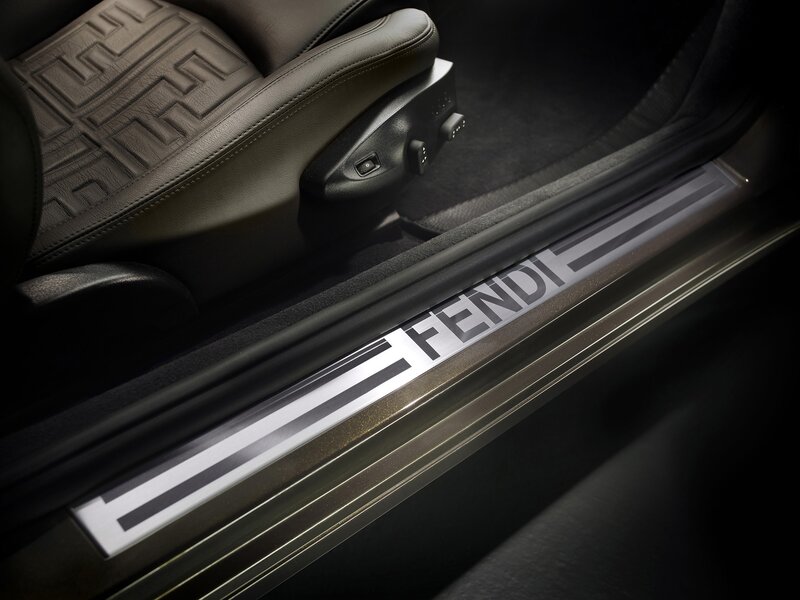 Fendi car interior details