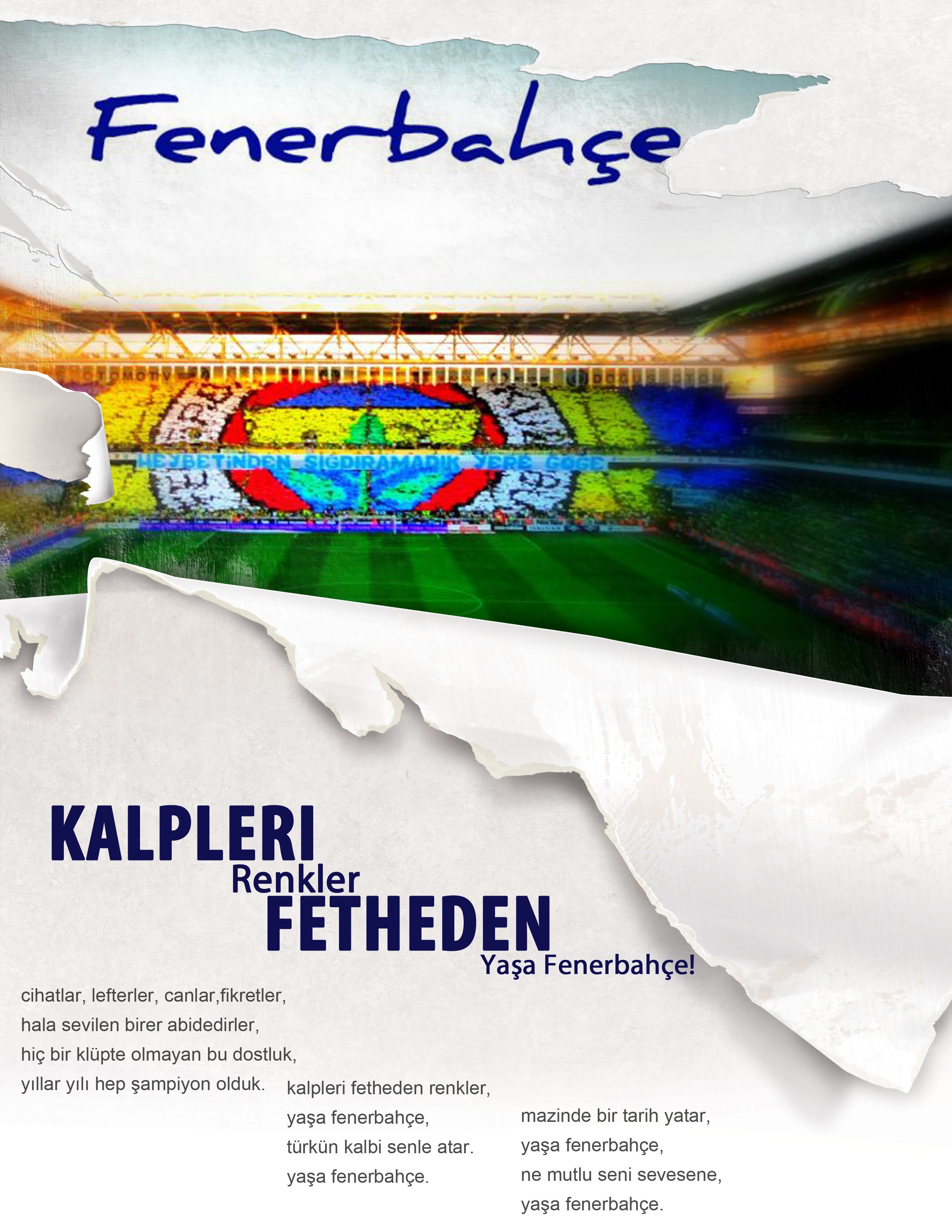 Fenerbahçe fan poster