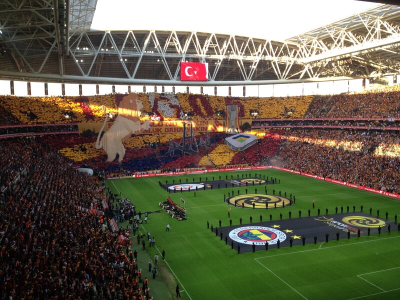 Fenerbahçe stadium display