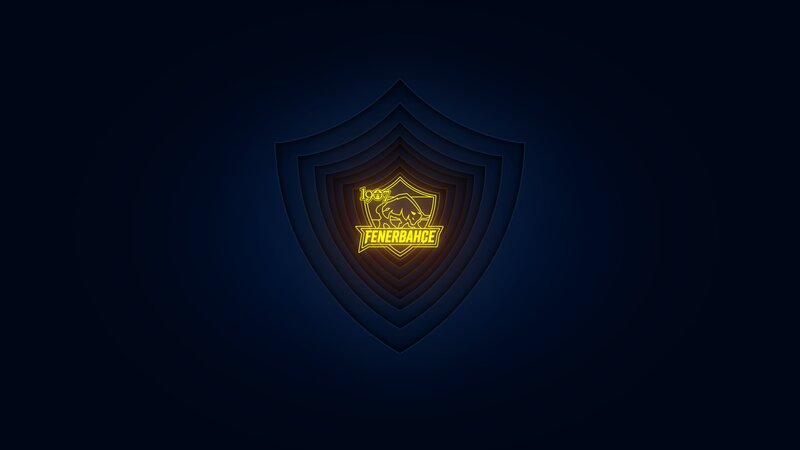 Fenerbahce Logo — Blue, Dramatic