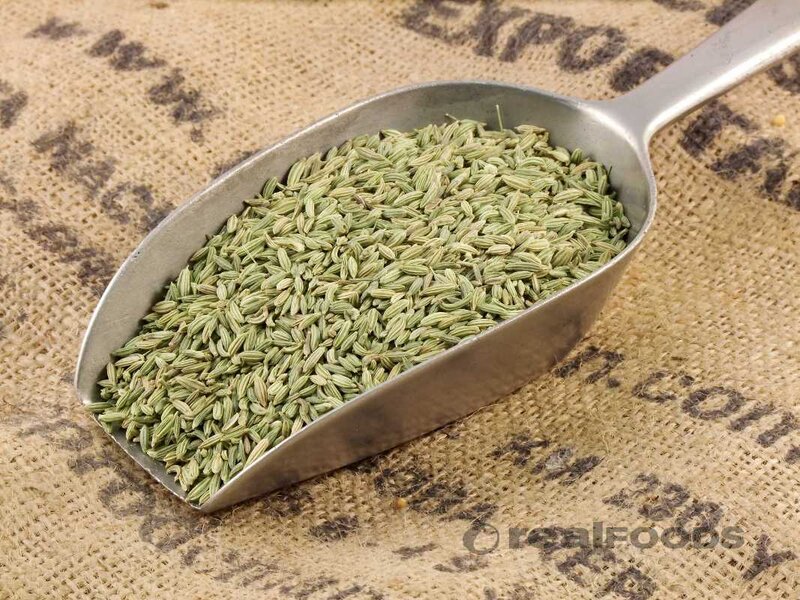 Fennel Seeds in a Scoop