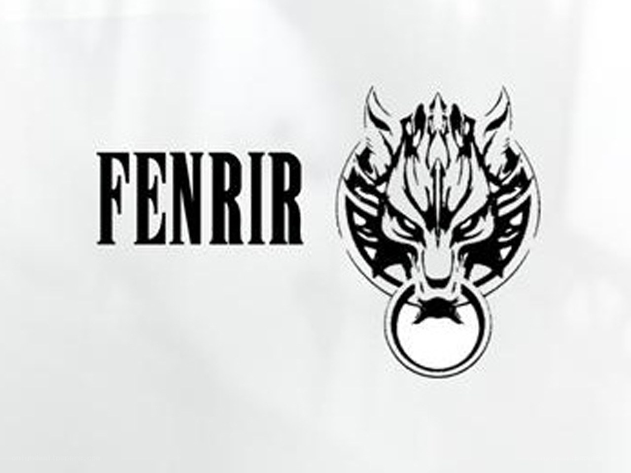 Fenrir logo design