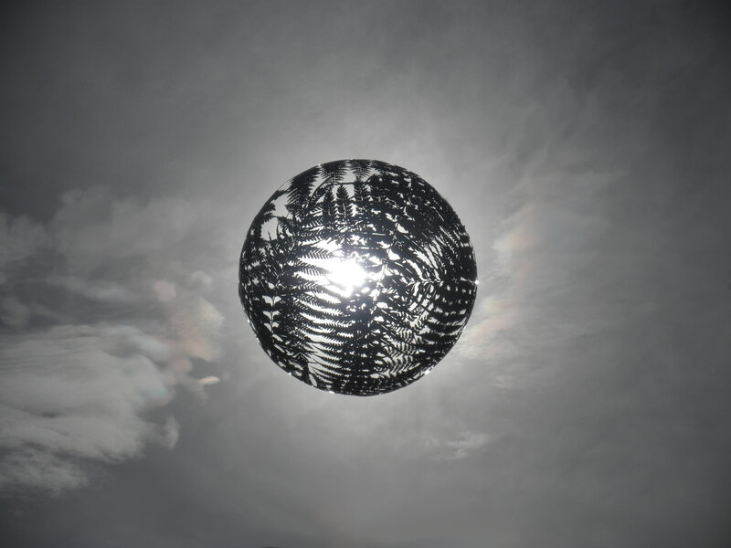 Fern-patterned Sphere