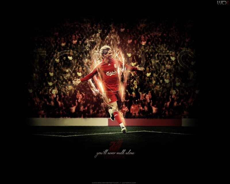 Fernando Torres celebrating