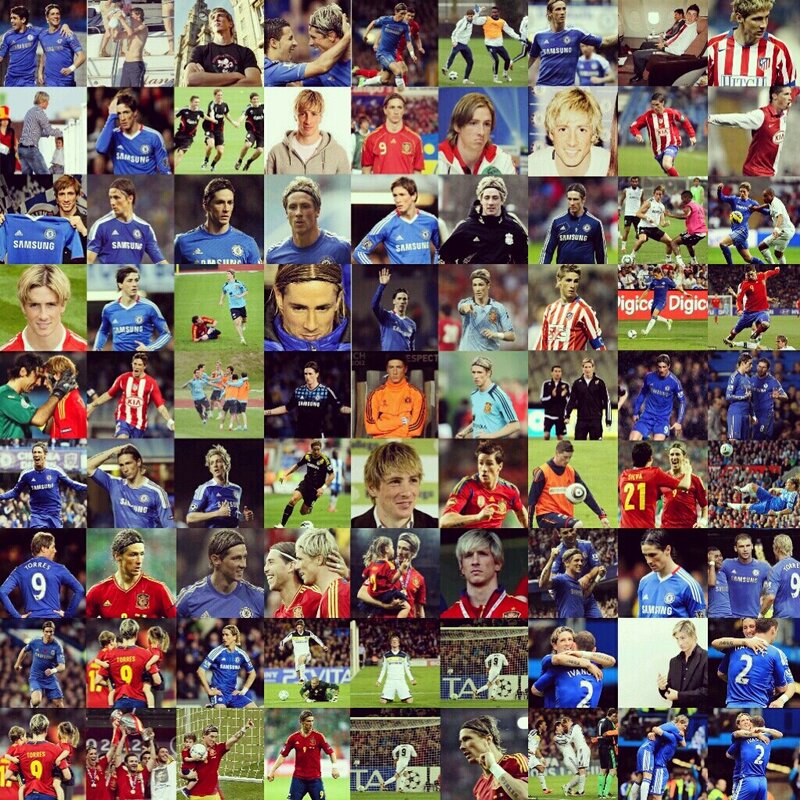 Fernando Torres collage