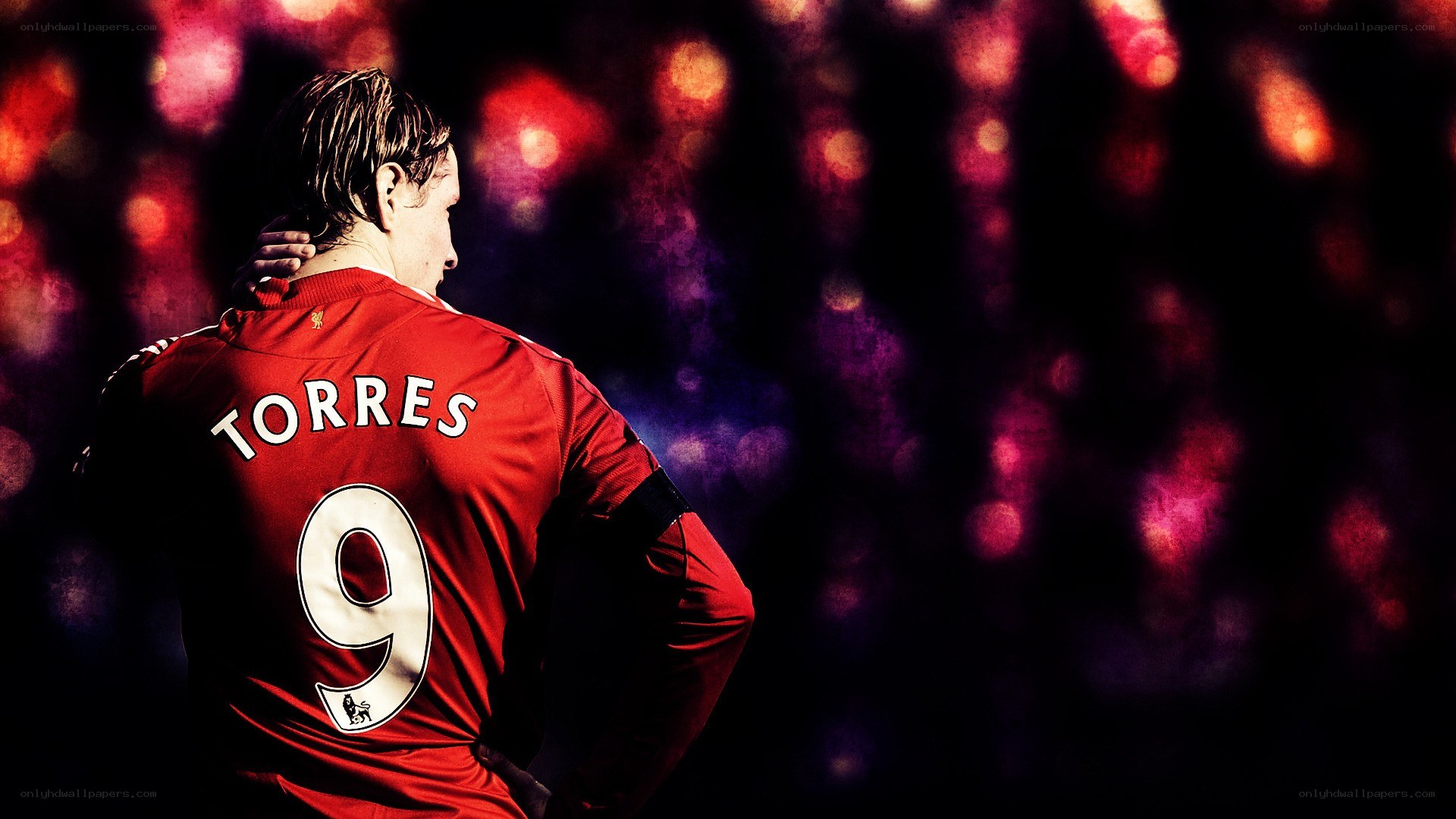 Fernando Torres in Liverpool jersey