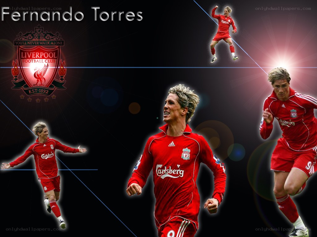 Fernando Torres Liverpool collage