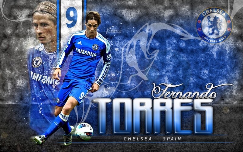 Fernando Torres Playing Football