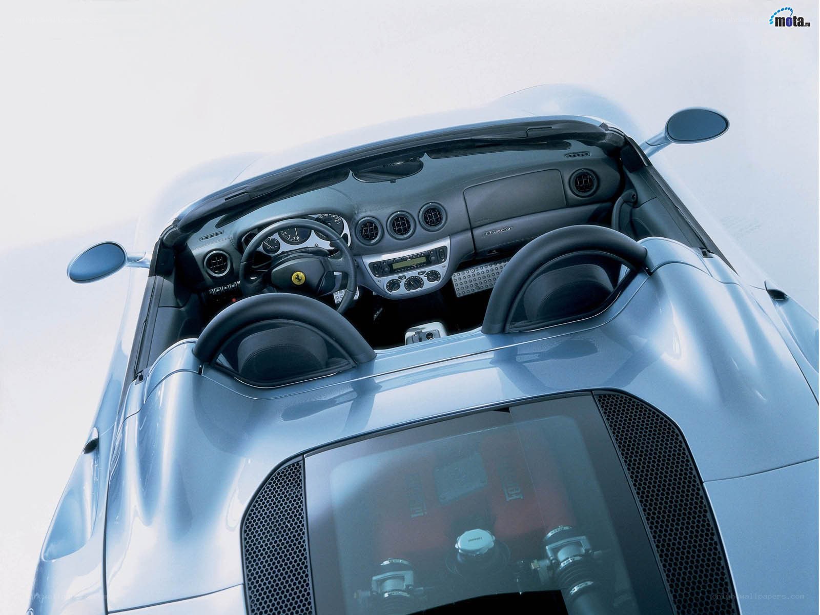 Ferrari 360 Spider interior