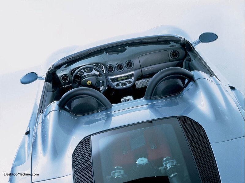 Ferrari 360 Spider interior