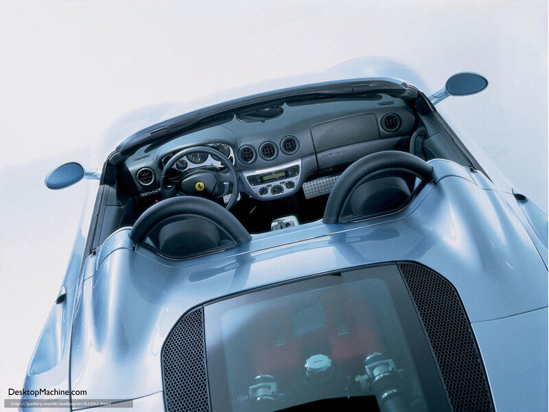 Ferrari 360 Spider interior