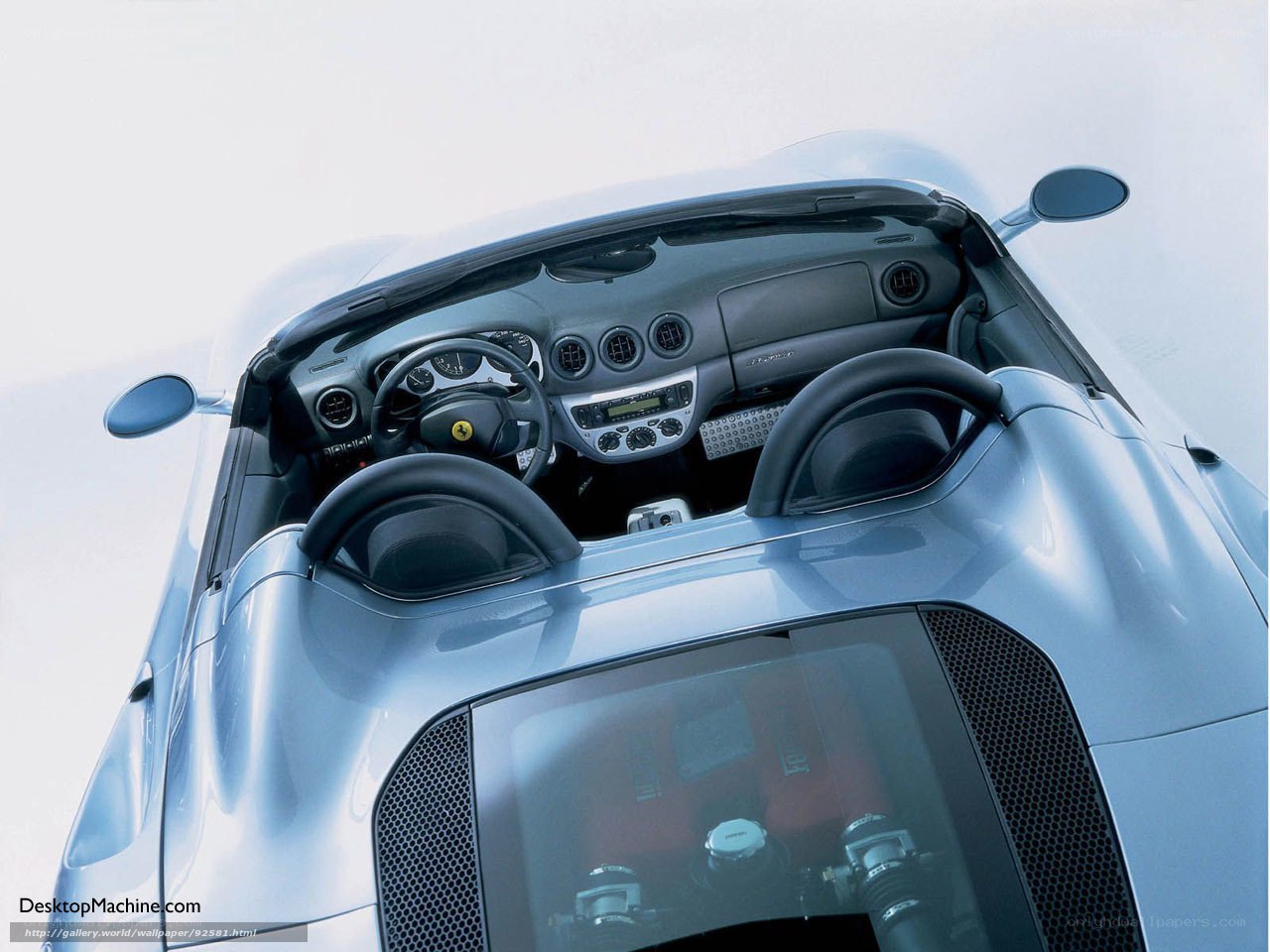 Ferrari 360 Spider interior