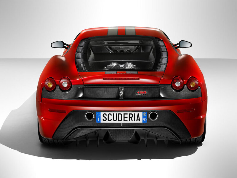 Ferrari 430 Scuderia rear view